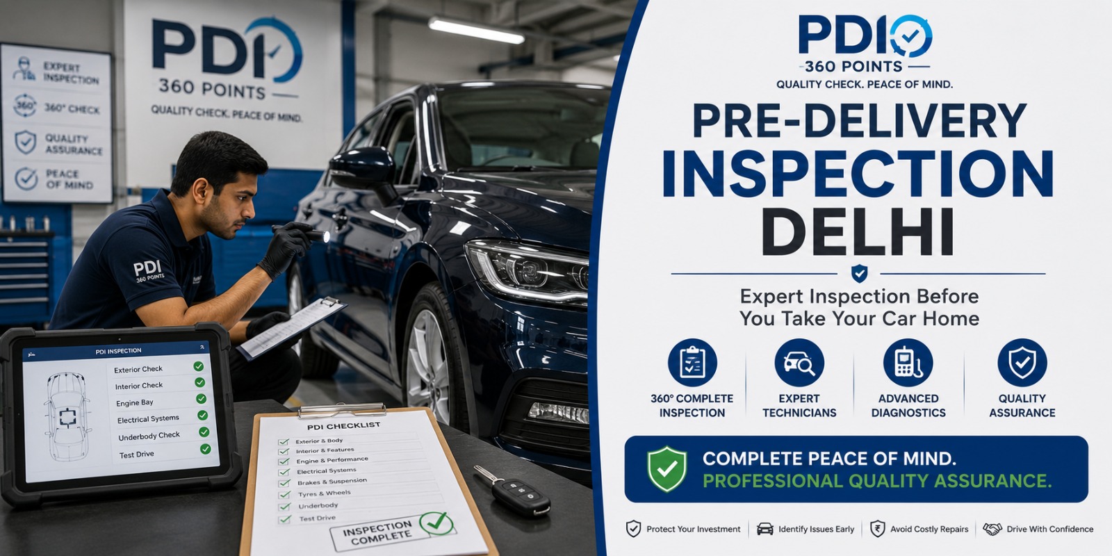 Pre Delivery Inspection Delhi